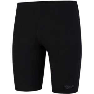 Speedo Men's Essential Endurance Jammer Swim Shorts Black UK 75cm 75/30 - Picture 1 of 3