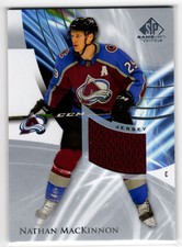 2020-21 SP Game Used Silver Jersey Nathan MacKinnon Avalanche #25 Bx26
