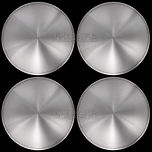 15" Set of 4 Solid Moon Wheel Covers Snap On Hub Caps fit R15 Tire & Steel Rim - Picture 1 of 7