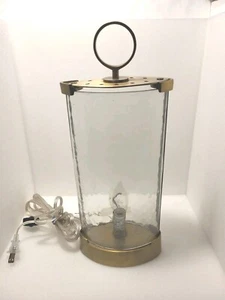 ARTERIORS # 42088  Vintage lamp of a combination of copper and glass. - Picture 1 of 7