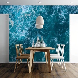 3D Blue Ocean G7975 Wallpaper Wall Murals Removable Self-adhesive Honey - Picture 1 of 11