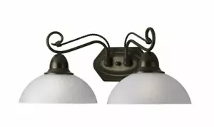 Progress Lighting Pavilion Collection 2-Light Antique Bronze Vanity Light - Picture 1 of 2