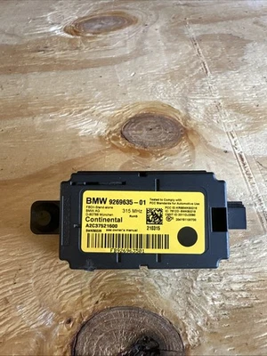 BMW F30 335i, 328i, 320i 2012-2017 módulo de control remoto 9269635 OEM Continental Foto 1 de 2