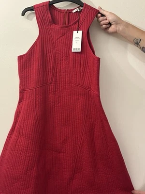 Carven Womens Red Dress Size L- Brand New With Tags - Image 1 of 4