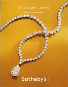 SOTHEBY'S JEWELS Cartier Tiffany Van Cleef Webb Winston Auktionskatalog 2010 - Bild 1 von 1