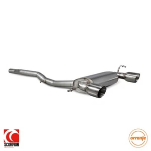 Escape Scorpion Audi TT Mk1 Quattro Sport sistema cat-back sin resonancia 1999-2 - Imagen 1 de 2