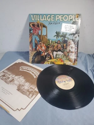 Village People GO WEST Vinyl LP 1979 With Poster  - Image 1 of 4