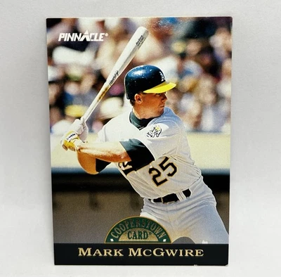 Pinnacle Cooperstown 1993 promoción #30 Mark McGwire SSSSP súper raro Big Mac EX Foto 1 de 4
