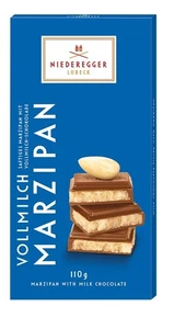 Mesa de mazapán Niederegger clásica leche entera 110 g chocolate con leche relleno...  - Imagen 1 de 1