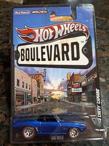 2012 Issue Hotwheels Boulevard '69 Chevy Camaro - Picture 1 of 5