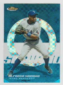 Alfonso Soriano 2005 Topps Finest Blue X-Fractor #25 SP #036/150 SSP /150 - Bild 1 von 2
