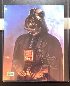 Star Wars DAVE PROWSE Autograph 8x10 Photograph Darth Vader Auto Beckett BAS - Picture 1 of 3