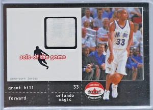 Grant Hill - 2002 Fleer Shoebox Sole of the Game Jersey Relic Card Ser# 063/200 - Picture 1 of 2