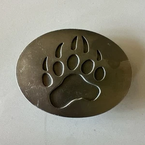 SISKIYOU COMPANY BEAR BELT BUCKLE PEWTER 1993 - Picture 1 of 4