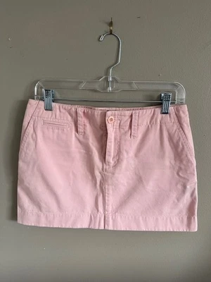 VTG Ralph Lauren Rugby Preppy Y2K Pink Mini Skirt Size 2 - Image 1 of 4