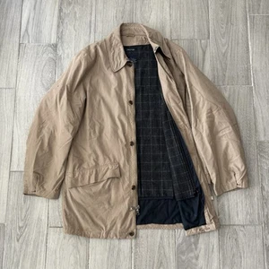 De colección. Chaqueta Nautica Bronceada Granero Tareas Lana Forro Extraíble Gran Tamaño Para Hombre’s Grande - Imagen 1 de 13