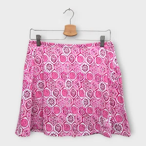 IBKUL Golf Women's Skort Print (Pink/White) - Small - Picture 1 of 2