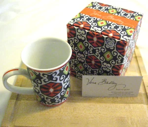 Taza Vera Bradley Sun Valley taza cafetera té bebida de cacao para KEURIG 8 OZ NUEVA CON ETIQUETAS  - Imagen 1 de 1