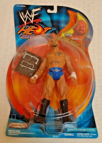 2001 WWF Jakks TTL Figure MOC Heat PERRY SATURN Rulers Ring WWE ECW WCW Ruthless Cover