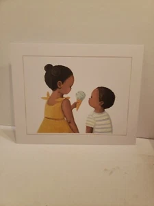 EMILY WINFIELD MARTIN TRAUMTIERE 8"" X 10"" KUNSTDRUCK TEILEN EIN KEGELEIS - Bild 1 von 2
