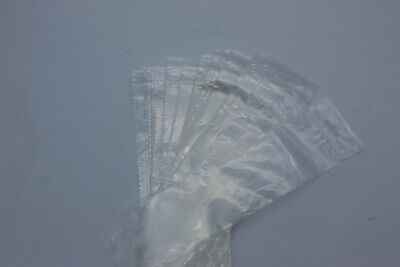 3 X 10 Tamper Evident Clear 2 Mil Reclosable Bags W/butterfly Hang Hole • 20$