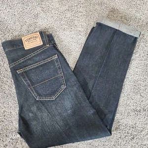 Signature By Levi Strauss & Co Men’s Jeans 33x32 Relaxed Fit Dark Blue Casual - Picture 1 of 12