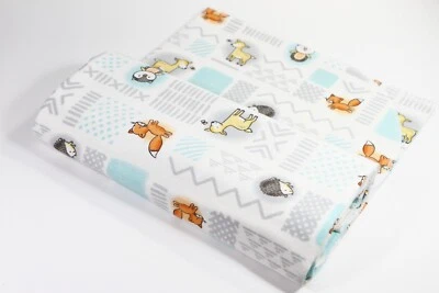 Baby Blanket - Handmade Cotton Flannel - Image 1 of 4