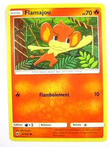 Carte Pokémon Flamajou 22/147 SL3 Soleil et Lune Ombres Ardentes Fr - Imagen 1 de 1