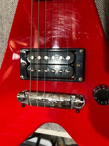 Gibson (Maestro Flying V) Roadie Electric Guitar Musical Instrument (Red) - Picture 1 of 7