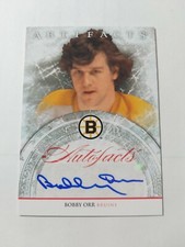 2012-13 Upper Deck Artifacts Hockey Bobby Orr Autofacts A-BO