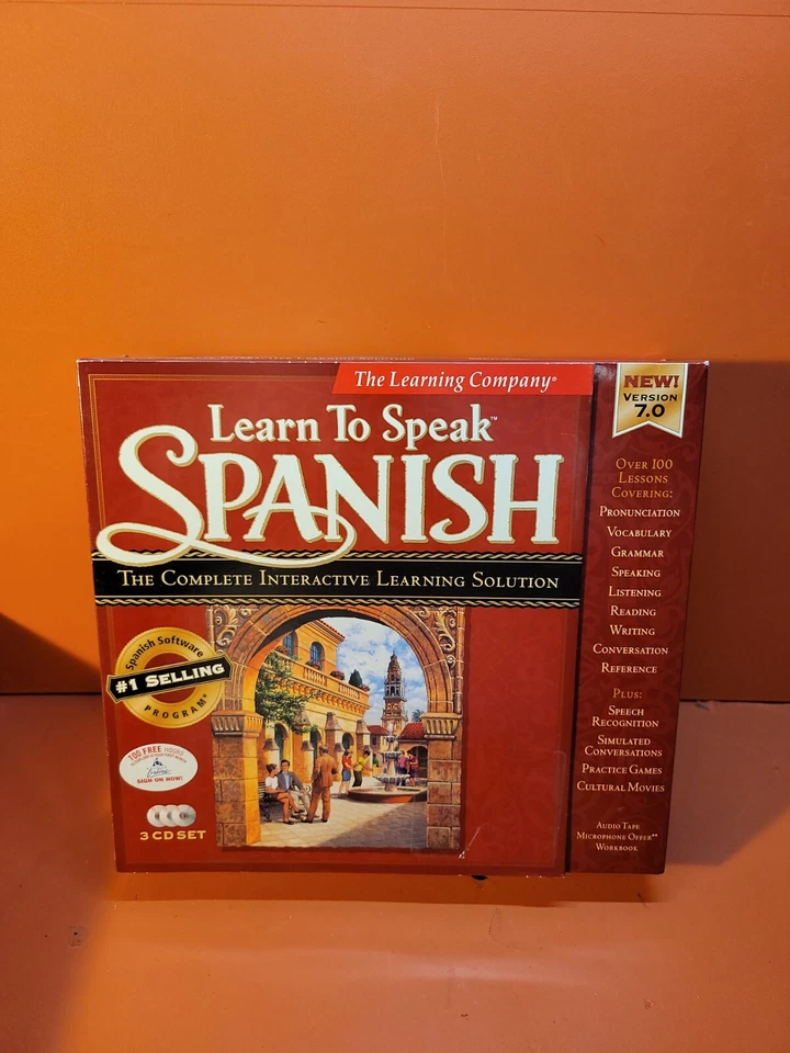 The Learning Company Learn to Speak Spanish 7.0