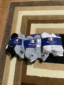 Champion 3pk Youth Quarter Size 5Y-7Y - Picture 1 of 5