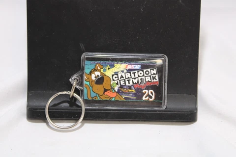Nascar 1990's scooby doo wacky racing 29 keychain Cover