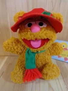De colección 1987 Navidad BABY FOZZIE OSO 9" Muppets Peluche Jim Henson - Imagen 1 de 9