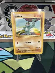 Machop 052/102 Base Set Regular - Picture 1 of 2