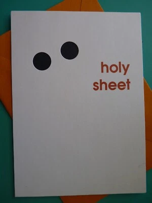 Halloween Greeting Card For Anyone Humorous Recycled Paper Greetings - Image 1 of 3