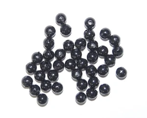 Round Premium Plastic Beads, 5mm, 6mm, 8mm Dia. (50) Per Pack - Picture 1 of 22