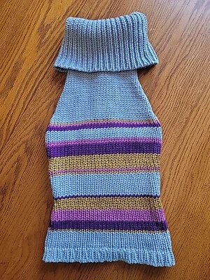 Suéter Catherine Malandrino Cuello Alto Sin Mangas Mujer Pequeño Top Espalda Corredora Foto 1 de 4