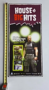 Letrero de exhibición de tienda de videojuegos SPLINTER CELL 2006 X-Box / PS2 / Nintendo Gamecube - Imagen 1 de 3