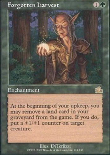 Forgotten Harvest ~ Lightly Played Prophecy MTG Magic UltimateMTG Green Card - Image 1 of 1