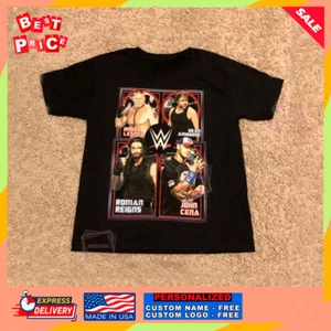 Brock Lesner Dean Ambrose Roman Reigns Cena Wrestling Shirt Cotton 100% S-5XL - Picture 1 of 5