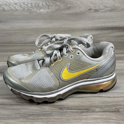 Nike Air Max Plus Livestrong 417720 Women's Size 8 Running Shoe Grey Yellow - Image 1 of 4