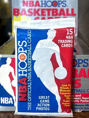 1989-90 NBA HOOPS Basketball Series 2🏀PACK 15 Cards MAGIC EXPANSION JORDAN OVP - Bild 1 von 4