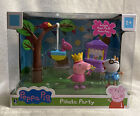 Peppa Pig Toy Playset 2-Figure Set Jazwares Piñata Party Brand New