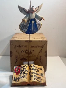 Jim Shore Peace on Earth Christmas Nativity Angel 2004 in Box Figurine - Picture 1 of 11