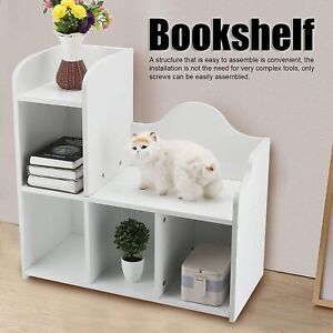 Bookshelf Bookcase Storage Shelf Organizer For  Bedroom Living Room Furniture UK
