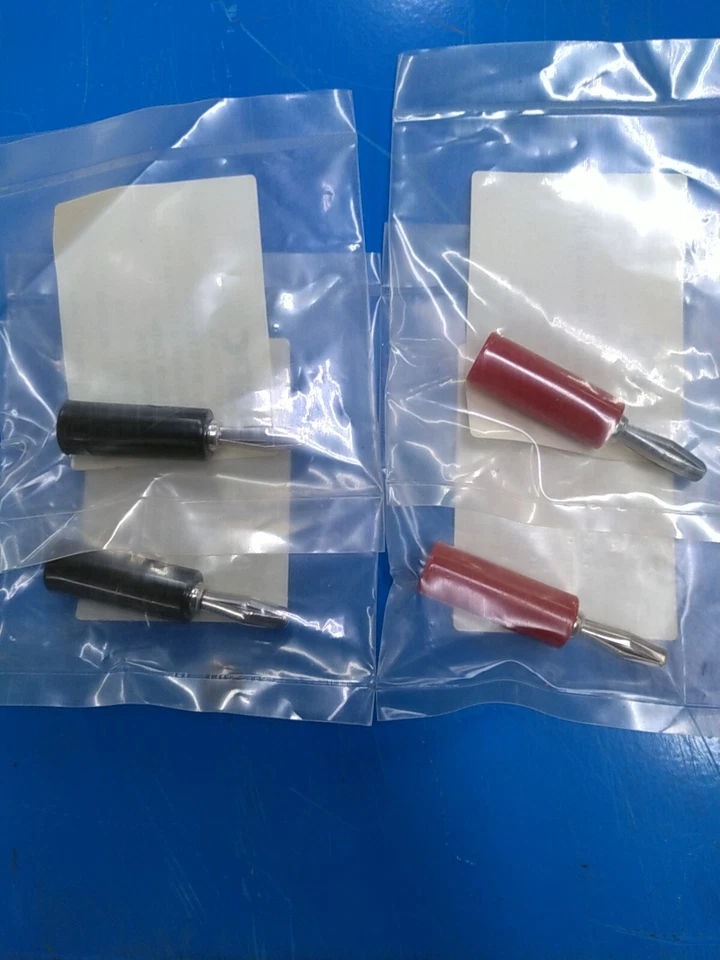 (4) SPC Technology Banana Jack (2) SPC15432 Red and (2) SPC15443 Black - Image 1 of 3
