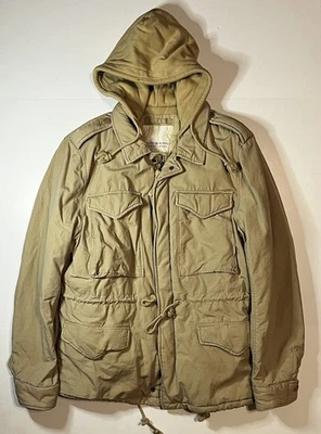 Chaqueta Parka De Colección Ralph Lauren Denim & Supply Con Capucha M65 Militar Campo Talla Grande Foto 1 de 4