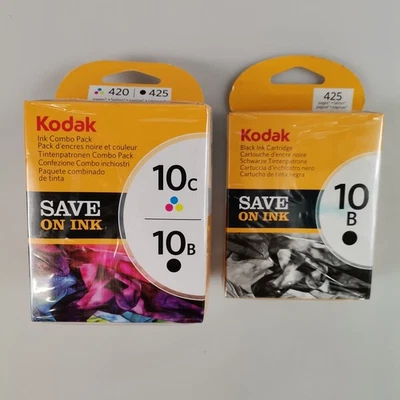 Genuine Kodak Ink Cartridge Multipack. 10C Colour + 2X 10B Black - Image 1 of 3