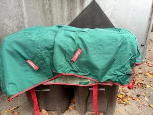 Horseware IRLAND Rambo TEPPICH ALTER TYP TURNOUT 81 WASSERDICHTES NETZ INNEN GRÜN/ - Bild 1 von 9